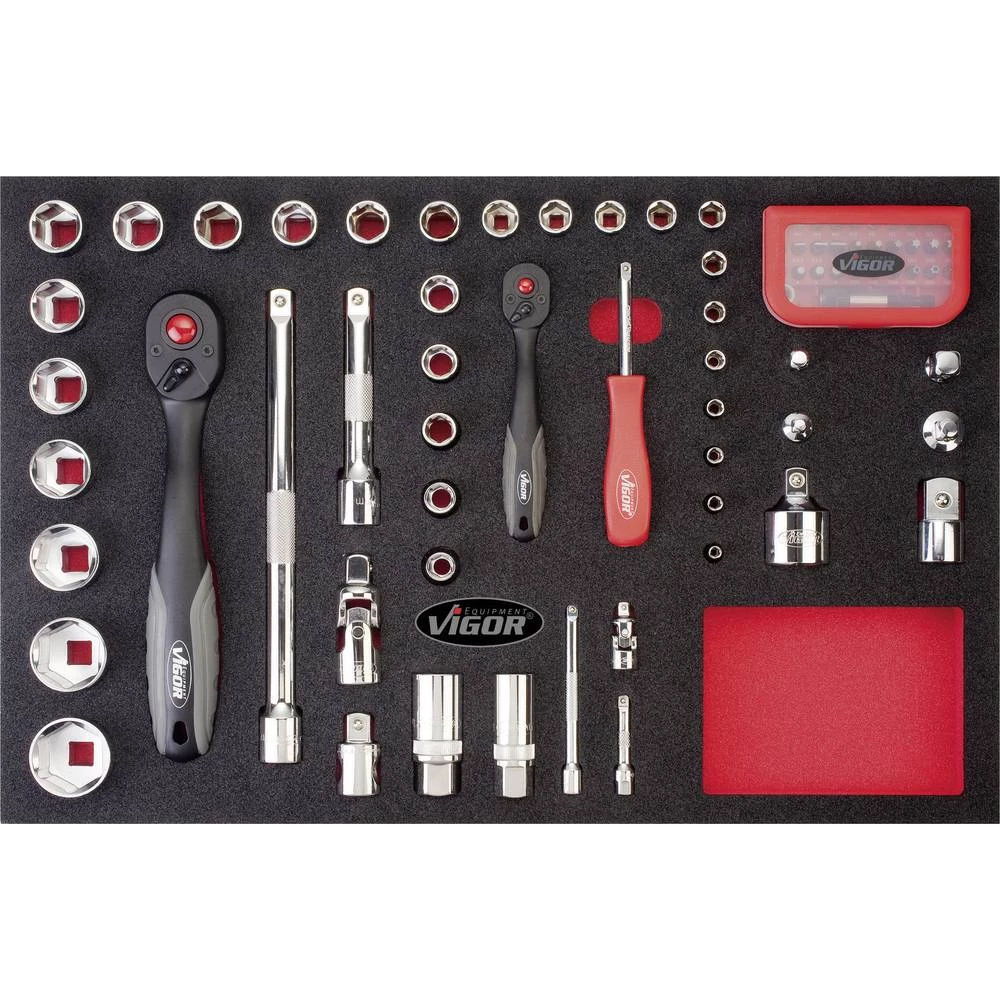 Vigor V2378 Obrtnik Set alata 43-dijelni slika