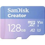SanDisk Creator microsdxc kartica maloprodaja 128 GB A2 Application Performance Class, UHS-I U3, v30 Video Speed Class u
