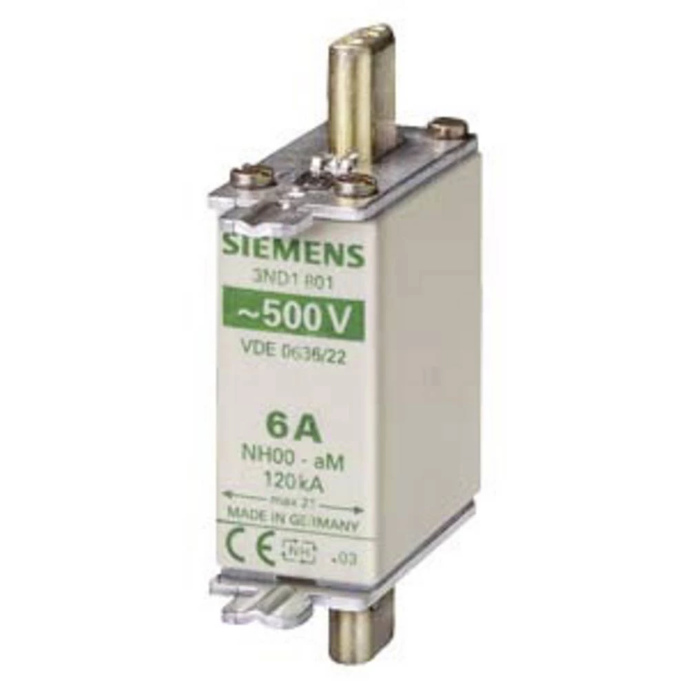 uložak osigurača Veličina osigurača = 0 10 A 500 V Siemens 3ND1803 slika