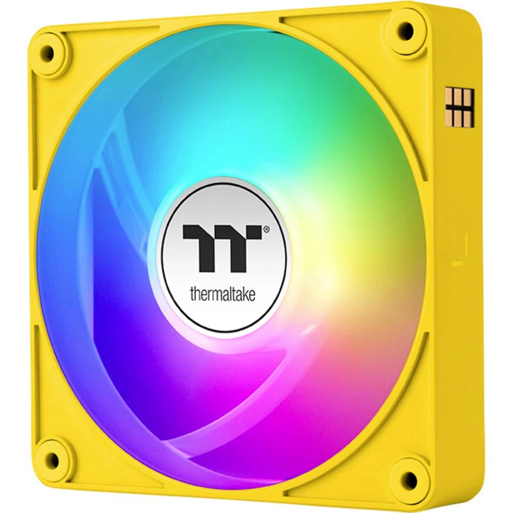 Thermaltake CT140 EX Reverse ARGB Sync PC Cooling Fan Bumblebee 3 Pack ventilator za PC kućište žuta (Š x V x D) 120 x 1 slika