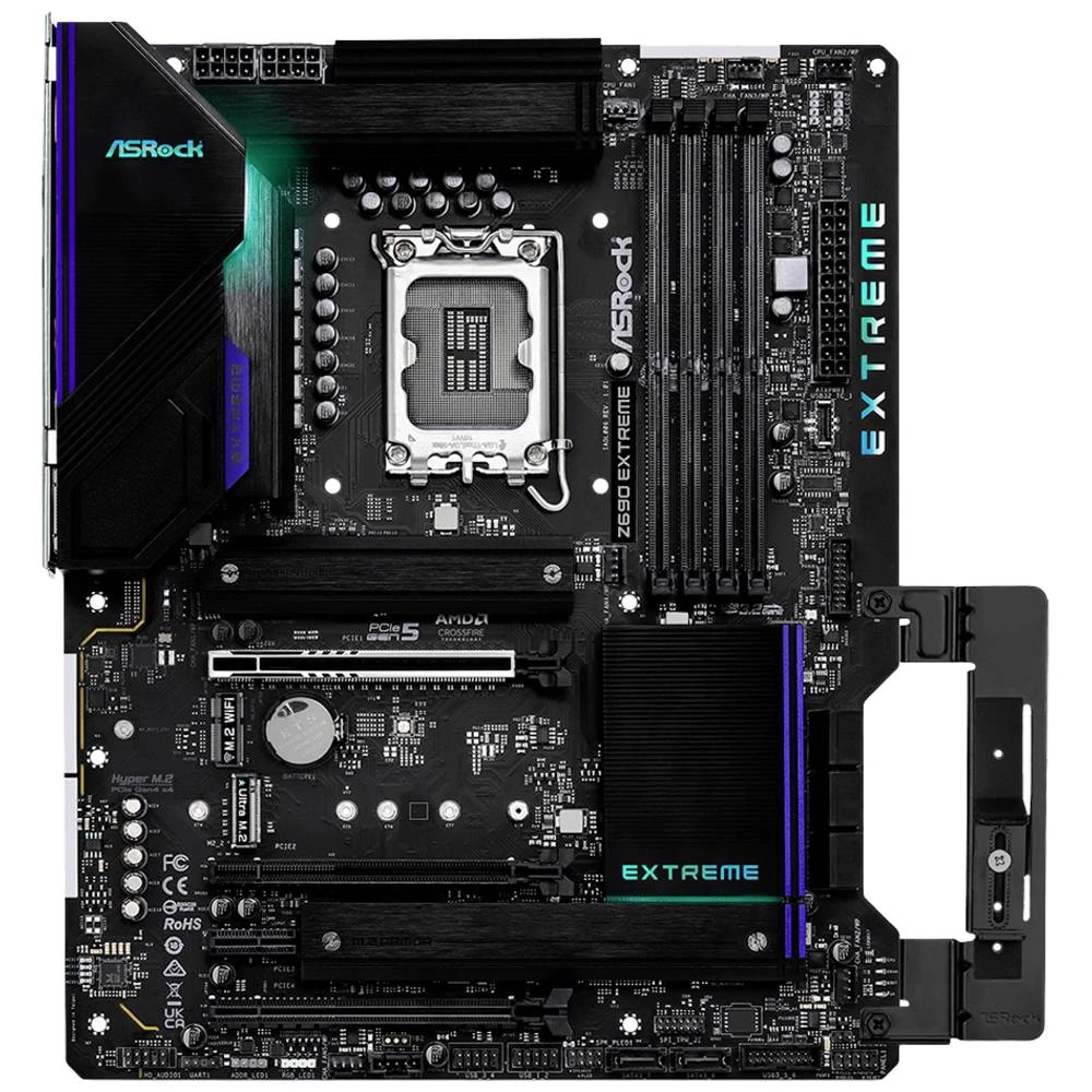 ASRock Z690 Extreme matična ploča Baza Intel® 1700 Faktor oblika (detalji) ATX Set čipova matične ploče Intel® Z690 slika