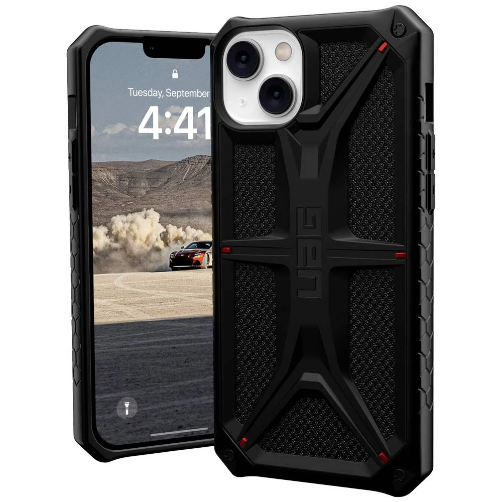 Urban Armor Gear Monarch Pogodno za model mobilnog telefona: iPhone 14 Plus, crna Urban Armor Gear Monarch case Apple iPhone 14 Plus crna slika