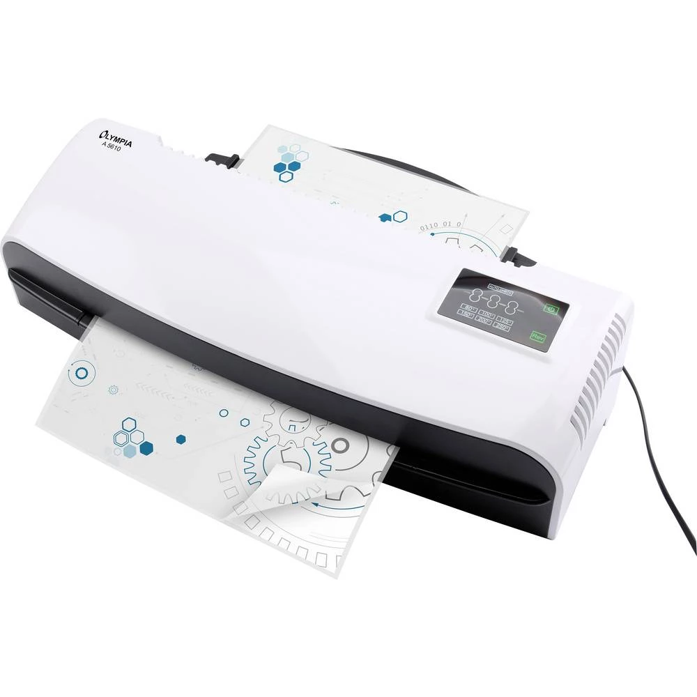 Olympia laminator A 5610 3147 din a3, din a3+, din a3 uspravan, din a3 dijagonalan, din a4, din a4+, din a4 2/3 uspravan slika