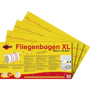 Zamka za muhe Redtop Fliegenbogen 31091 (D x Š) 600 mm x 345 mm Žuta 6 ST slika