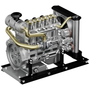 Thicon Models Diesel-Motor 4-Zylinder 21016 komplet za sastavljanje slika