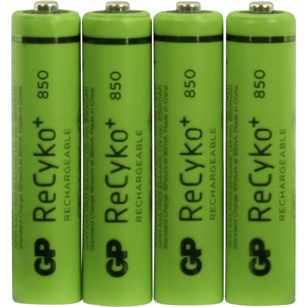 Micro (AAA) akumulator NiMH GP Batteries ReCyko+ 850 mAh 1.2 V 4 ST slika