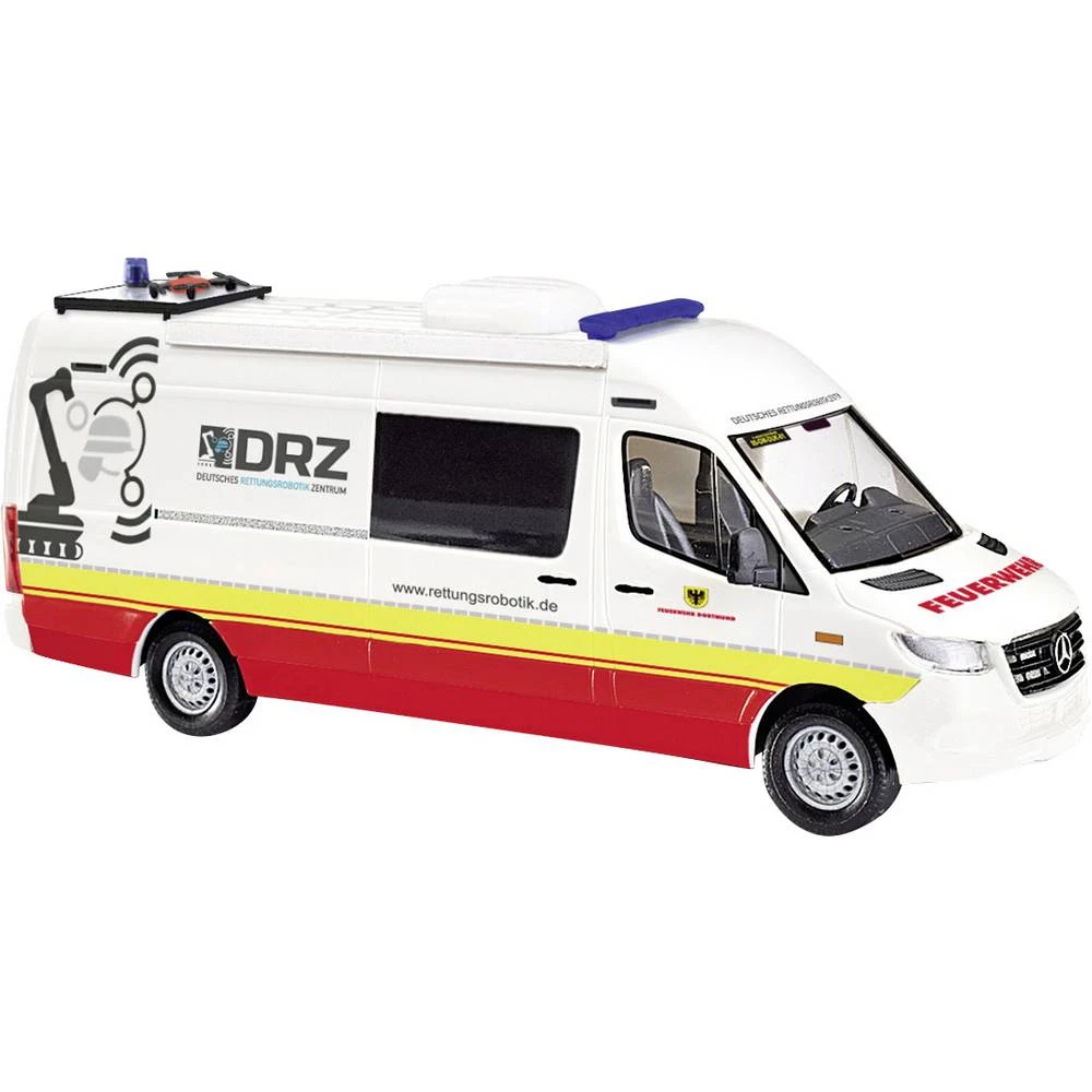 Busch 52615 h0 Mercedes Benz Robotski olovni automobil Sprinter DRZ slika