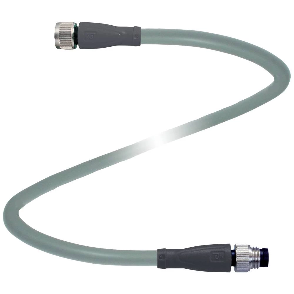 Pepperl+Fuchs 203364 utični konektor za senzor/aktivator, konfekcionirani 5 m Broj polova: 4, 3 1 St. slika