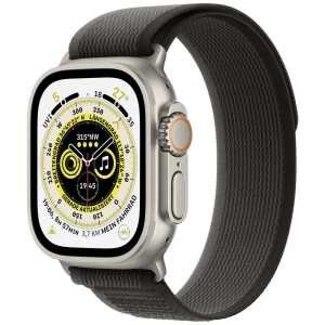 Apple Watch Ultra GPS + Cellular, kućište od 49 mm od titana s crnim/sivim tragom - S/M Apple Watch Ultra (1. Generation) Apple Watch  49 mm s/m crna, siva slika