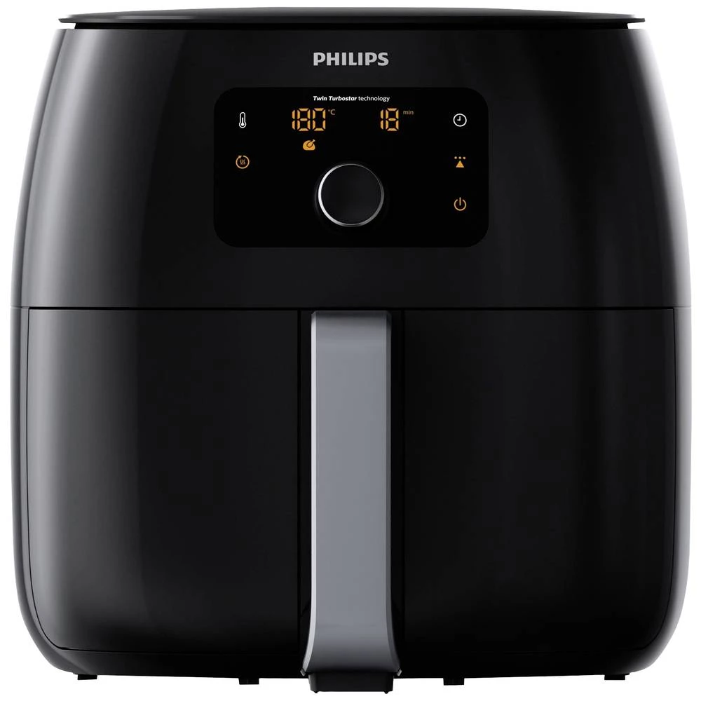 Philips Home Premium XXL HD9650/90 friteza na vrući zrak 2225 W podešavanje temperature, funkcija tajmer, sa zaslonom cr slika