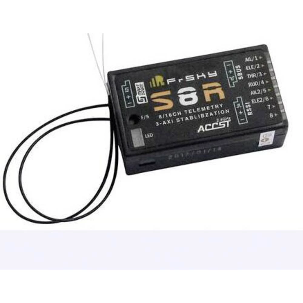 8-kanalni prijamnik FrSky S8R 2,4 GHz slika