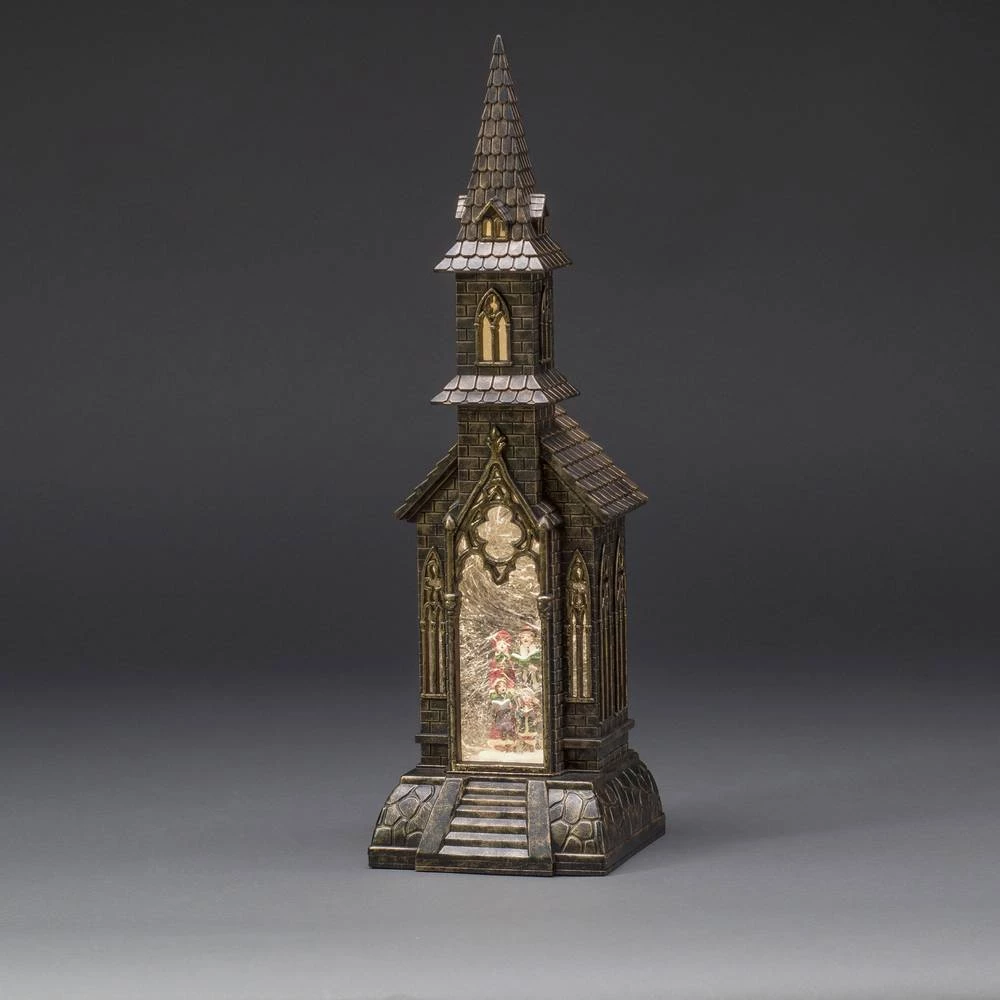 Konstsmide 4359-000 crkva toplo bijela LED šarena boja prekr slika