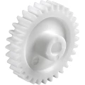Poliacetal Čeoni zupčanik Reely Tip modula: 1.0 Promjer bušotine: 8 mm Broj zubaca: 40 slika