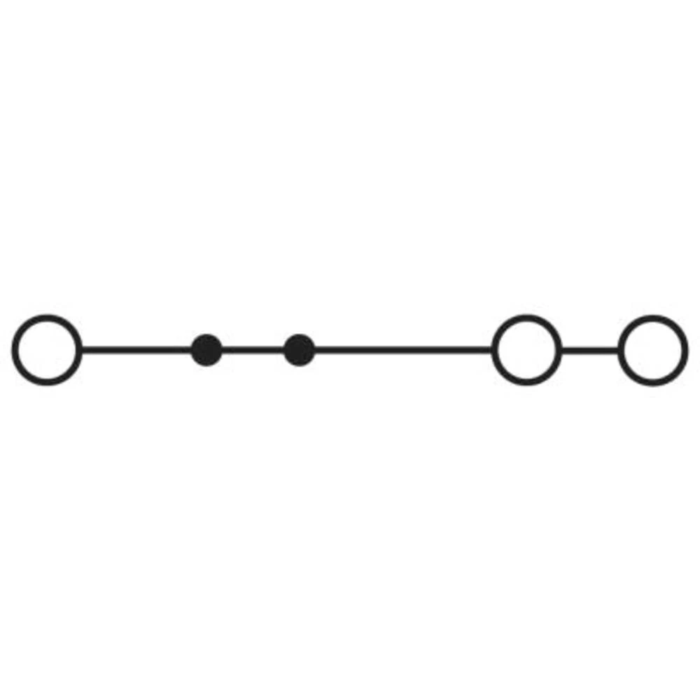 Phoenix Contact BTH 2,0 3281108 Prolazna stezaljka 0.14 mm&sup2; 2.50 mm&sup2; Crna 50 ST slika