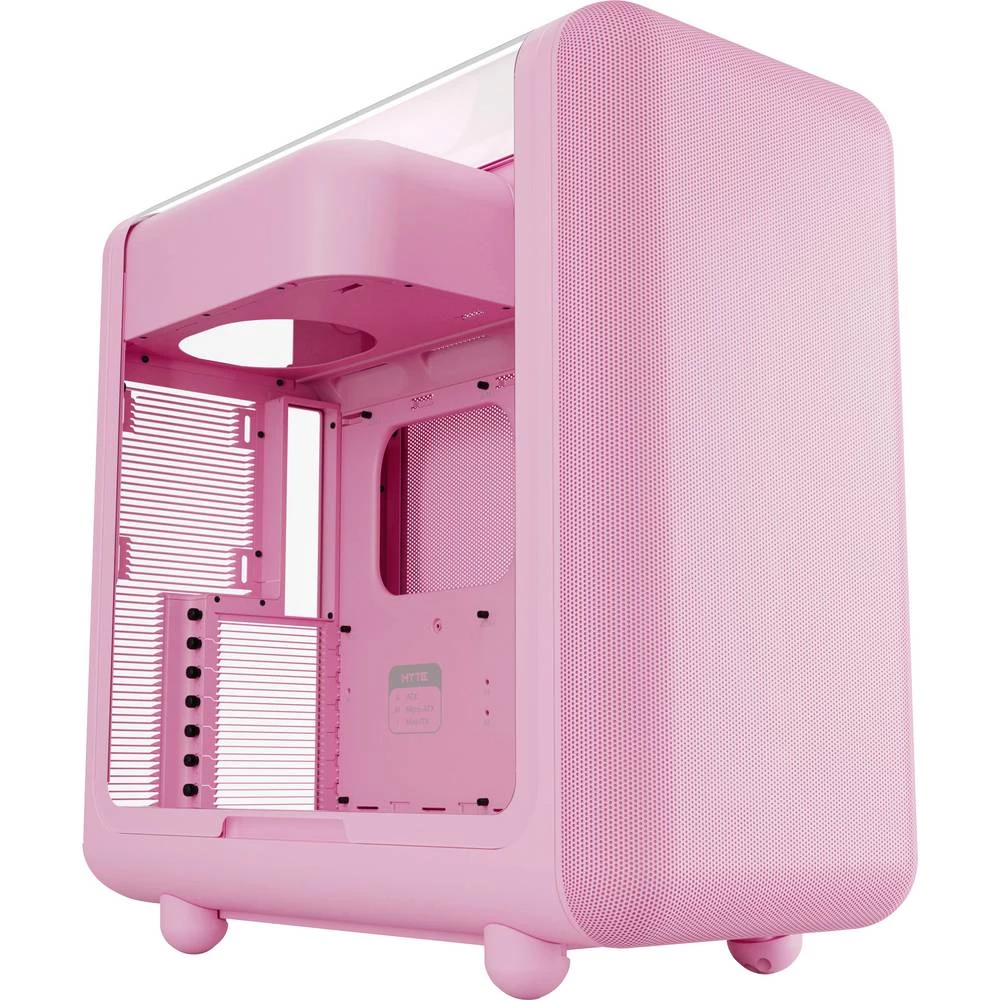 HYTE HYTE X50 Strawberry Milk midi-tower kućište , kućište za igraće računalo, kućište za računala ružičasta slika