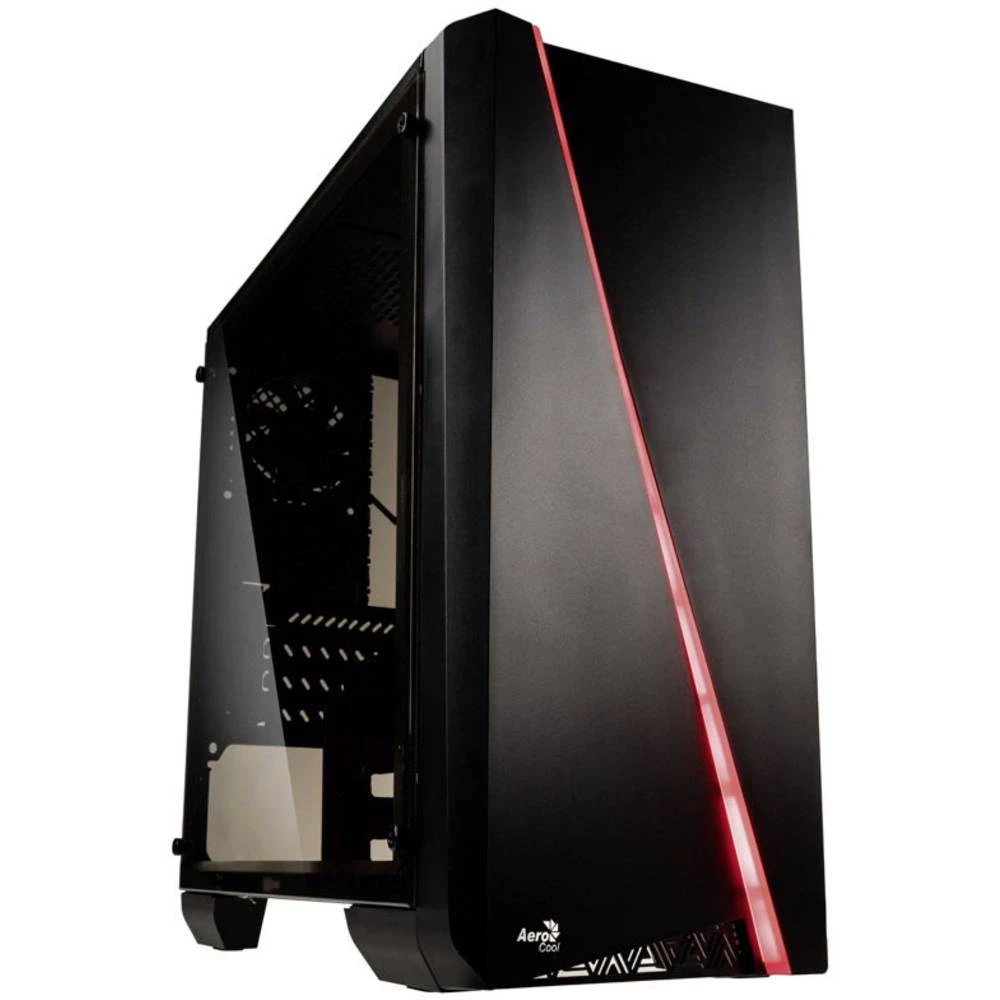Midi-Tower Kućište za računala AeroCool Cylon Mini RGB Crna 1 predinstalirani ventilator slika