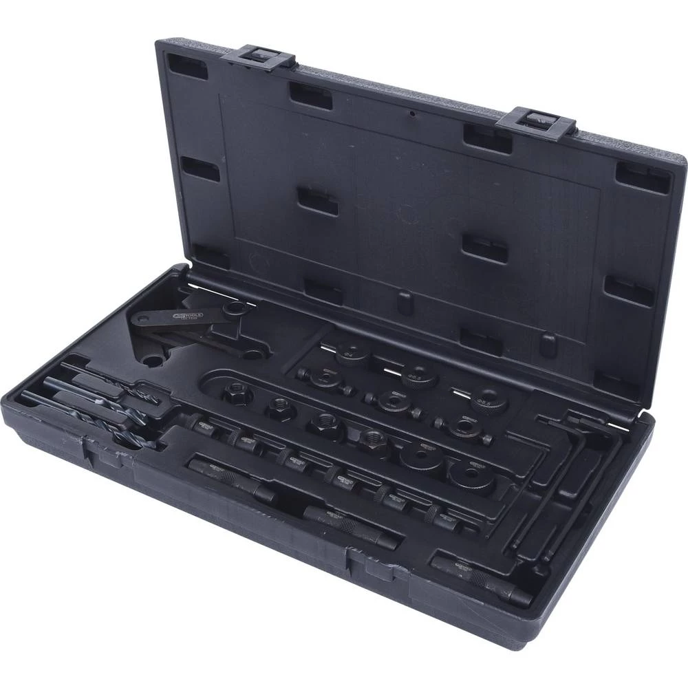 KS Tools 150.7040 Set šablona za bušenje glave cilindra, 28 kom slika