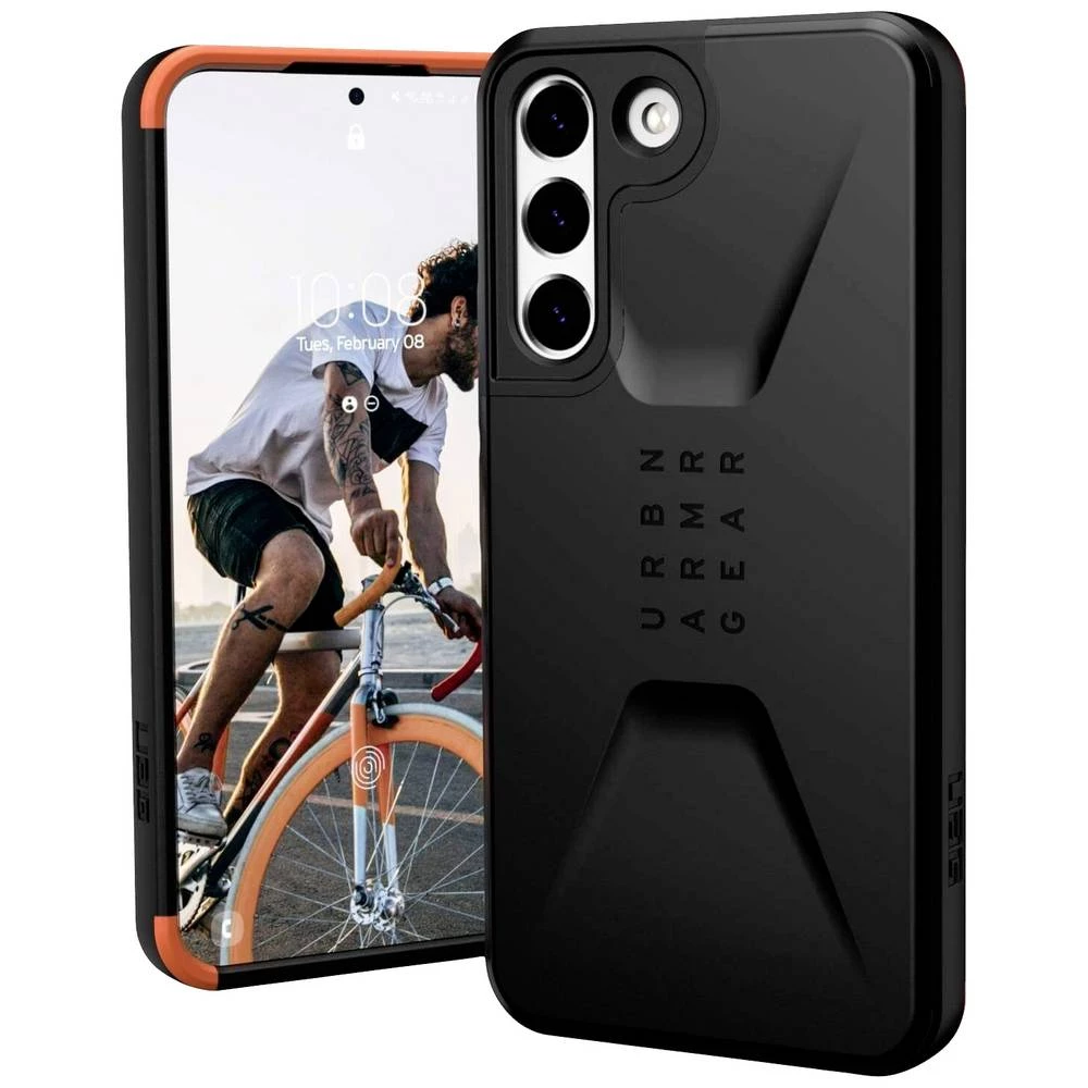 Urban Armor Gear Civilian stražnji poklopac za mobilni telefon Samsung Galaxy S22 crna slika
