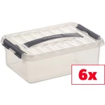 Helit kutija za pohranu Sunware Q-line prozirna 4 l (Š x V x D) 200 x 100 x 300 mm 6 St.