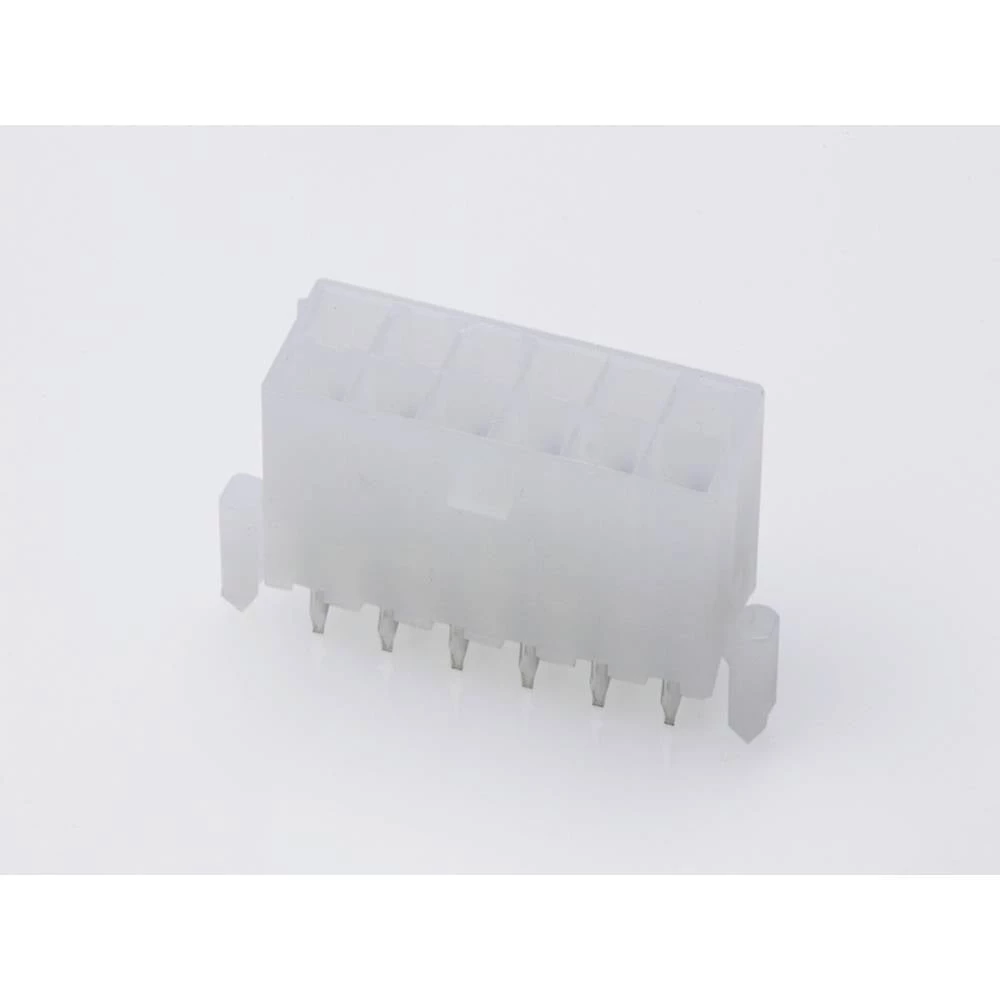 Molex ugradna standardna letva sa ženskim kontaktima Ukupan broj polova 12 Raster: 4.20 mm 39306127 kom. Tray slika