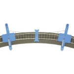 Viessmann Modelltechnik 4197 h0 pozicioniranje jarbola  univerzalna  1 St.