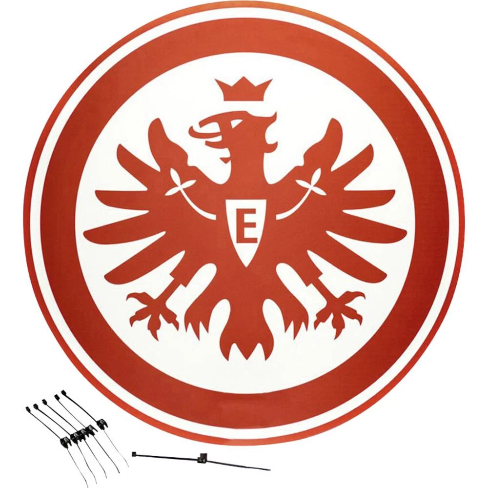 Poklopac SAT antene 78 cm Sky Vision Eintracht Frankfurt Crna, Crvena, Bijela slika