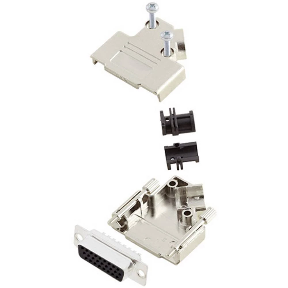 Višestruki ženski konektor D-SUB komplet 45 ° Broj polova: 44 Lemni kup Amphenol 1 ST slika