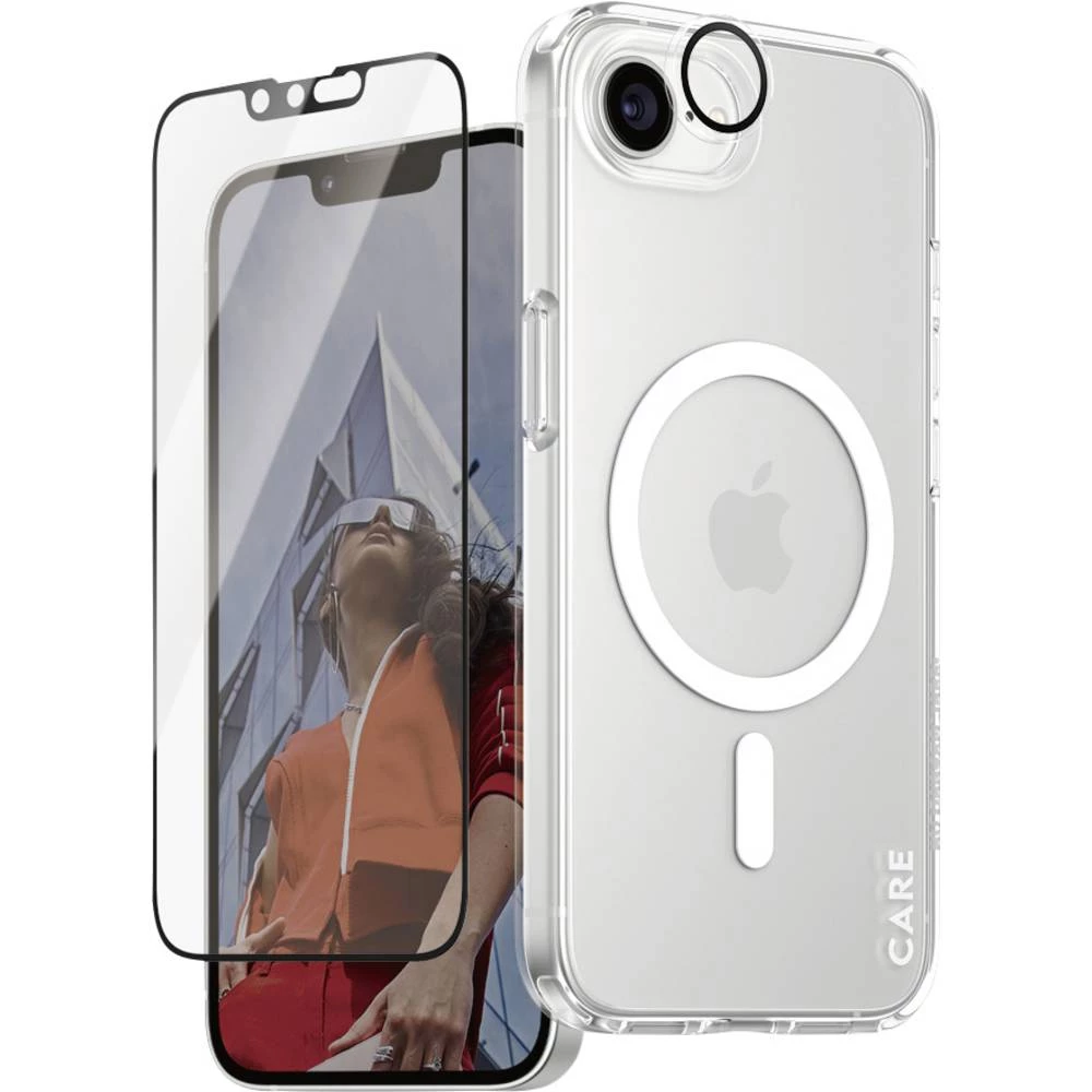 PanzerGlass 3-in-1 Case Flagship set torbica + zaštitno staklo Apple iPhone 16e MagSafe kompatibilna, otporna na udarce slika