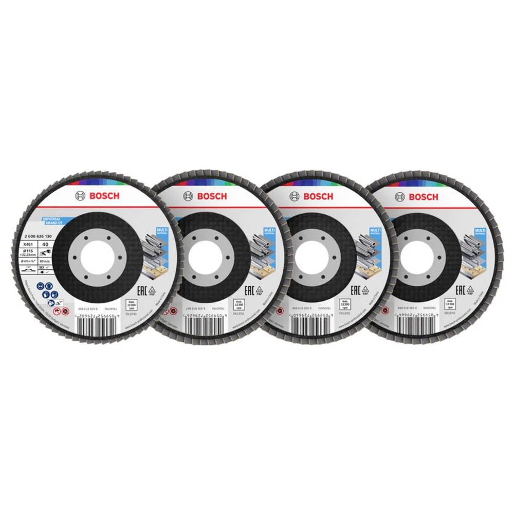 Bosch Accessories 2608626165 lamelna brusna ploča promjer 115 mm Promjer bušotine 22.23 mm 1 Set slika