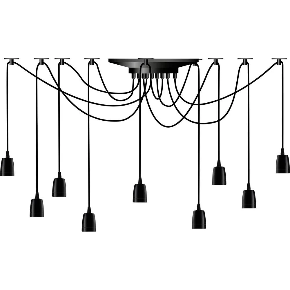 Viseća svjetiljka LED E27 Segula 50589 Crna slika