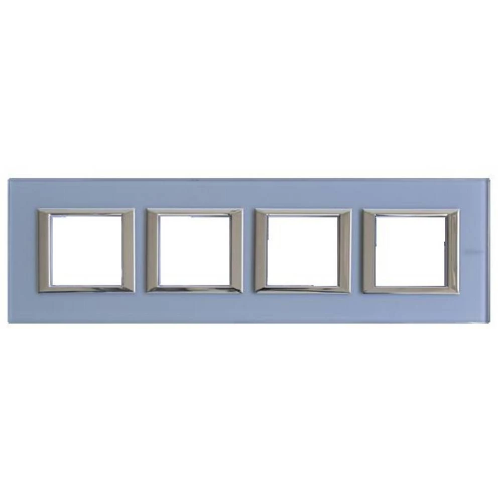 Legrand   okvir Axolute plava boja HA4802M4HVZS slika