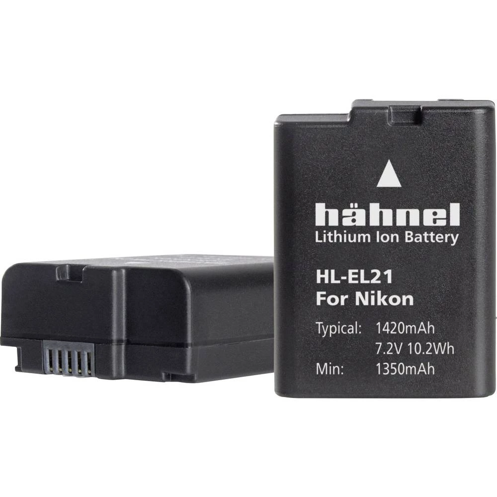 Kamera-akumulator Hähnel Zamjenjuje originalnu akU. bateriju EN-EL21 7.2 V 1420 mAh HL-EL21 slika