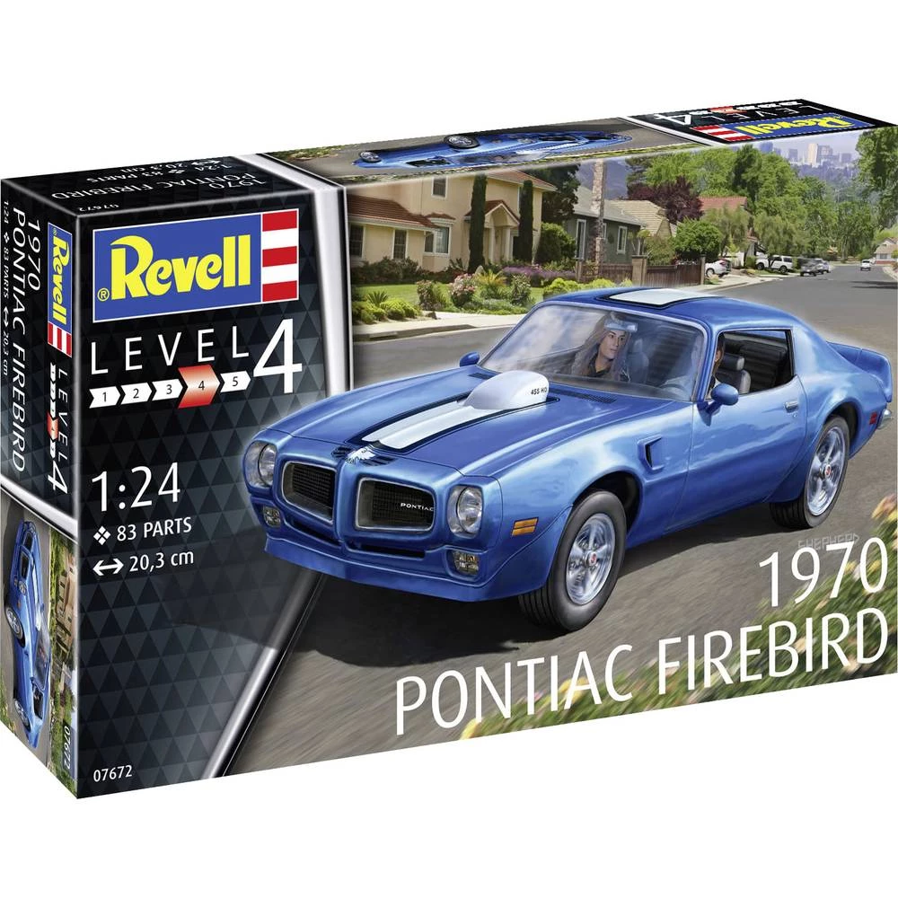 Revell RV 1:24 1970 Pontiac Firebird 1:24 model automobila slika