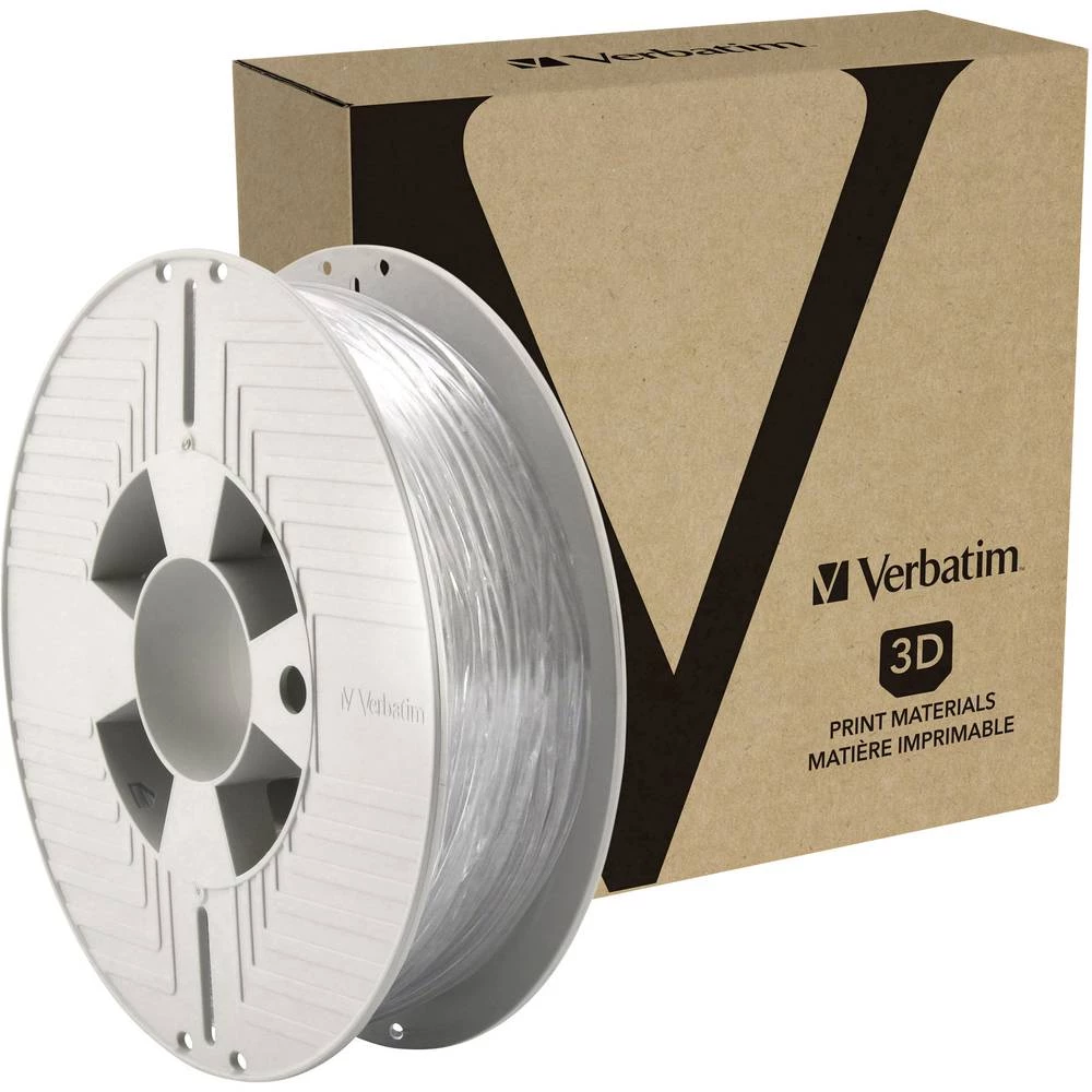 3D pisač filament Verbatim 55154 2.85 mm Bistra 500 g slika