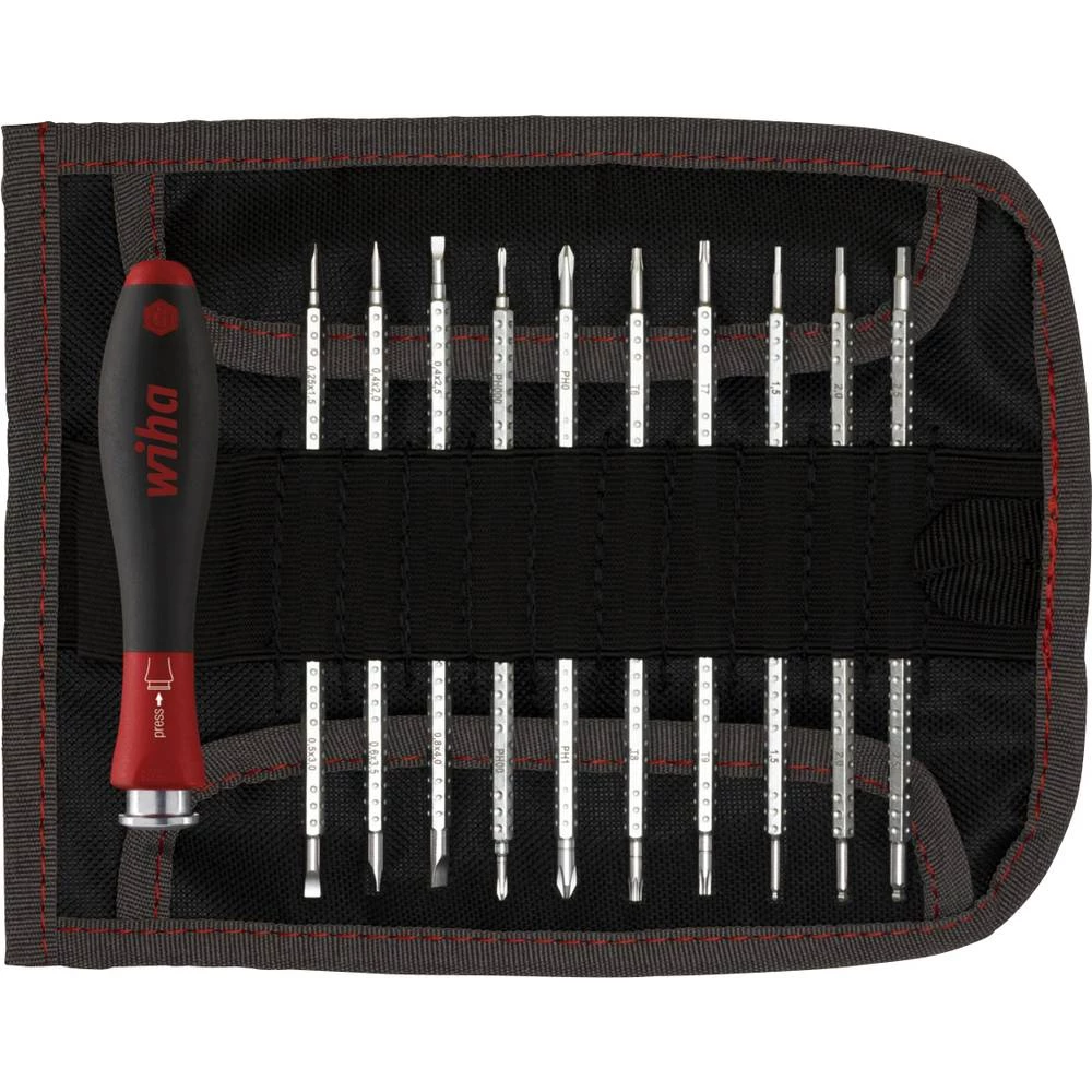 Wiha 269 T11 01 radionica komplet izmjenjivih oštrica 11-dijelni ravni prorez, križni phillips, unutarnji TORX, unutarnj slika