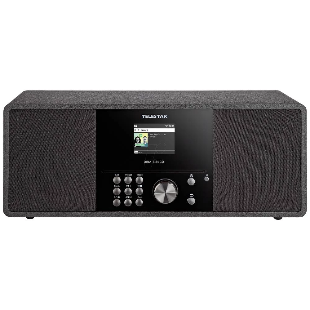 Telestar DIRA S 24 CD CD radio DAB+ (1012), UKW (1014) DAB+, UKW, CD, USB crna slika
