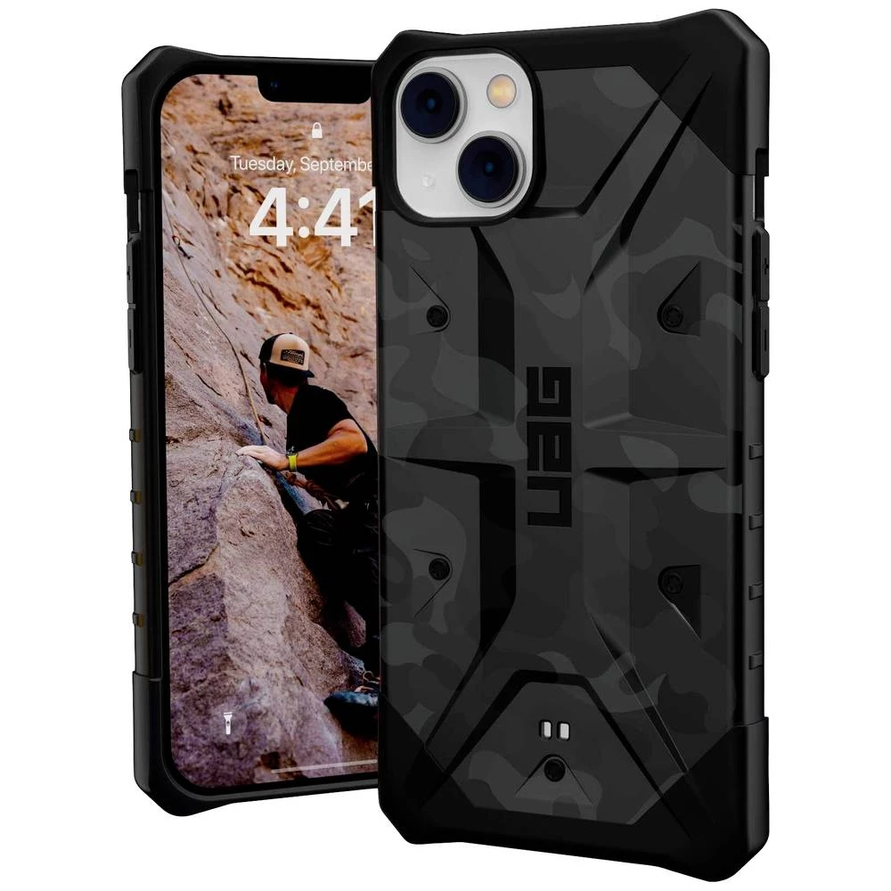 Urban Armor Gear Pathfinder SE Pogodno za model mobilnog telefona: iPhone 14 Plus, crna, kamuflažna boja Urban Armor Gear Pathfinder SE case Apple iPhone 14 Plus crna, kamuflažna boja slika