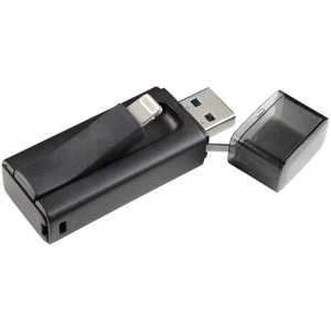 USB pomoćna memorija Smartphone/tablet Intenso iMobile Line Crna 32 GB USB 3.0, Apple Lightning slika