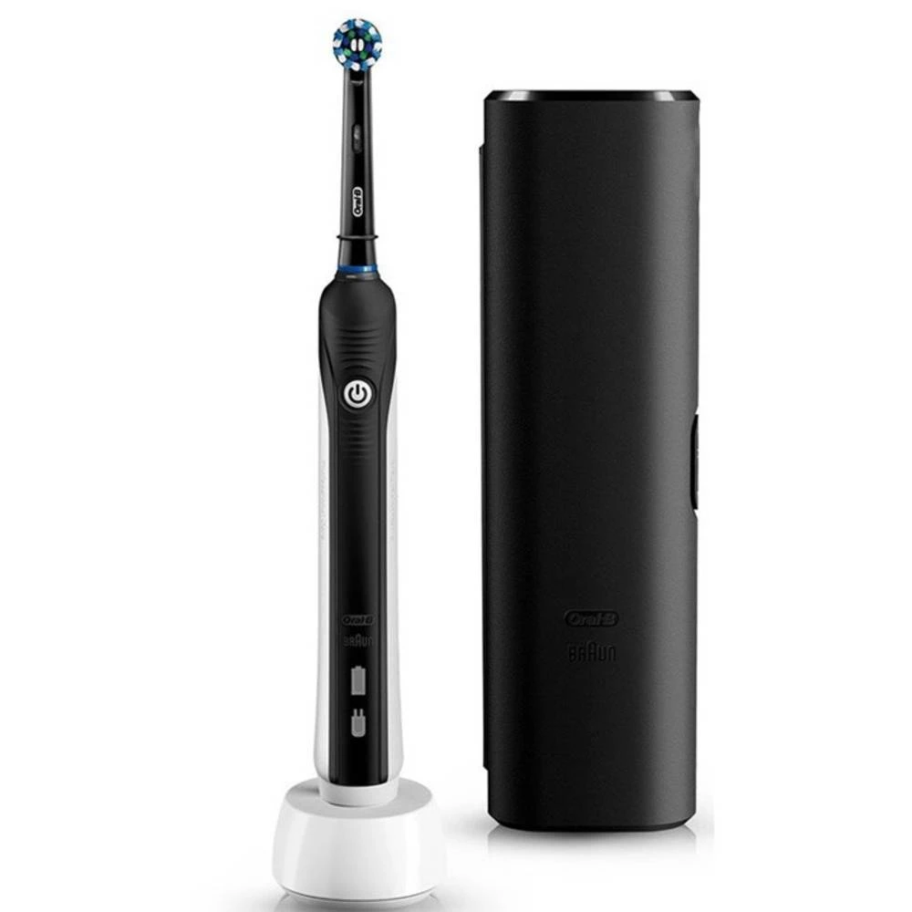 Električna četkica za zube Oral-B Pro 2 2500 Crossaction Black Design Rotirajuća/oscilirajuća/pulsirajuća Crna slika
