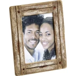 Walther YA015W izmjenjivi okvir za slike Format papira: 10 x 15 cm smeđa boja, bijela