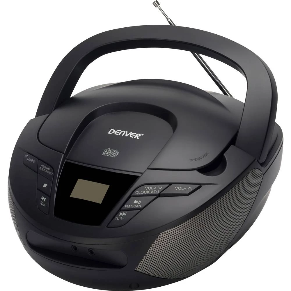 Denver TC-28 CD radio ukw cd, ukw crna slika