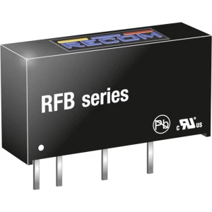 RECOM RFB-0505S DC/DC pretvarač 5 V 5 V 0.2 A 1 W Broj izlaza: 1 x Content 1 St. slika