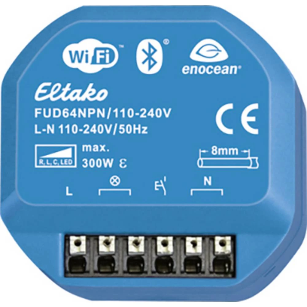 Eltako aktuator za zatamnjivanje FUD64NPN/110-240V zatamnjivač ugradnja slika