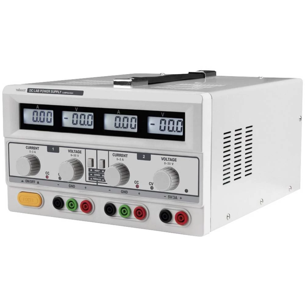 Laboratorijsko napajanje, podesivo Velleman LABPS23023 0 - 30 V/DC 0 - 3 A 90 W Broj izlaza 3 x slika