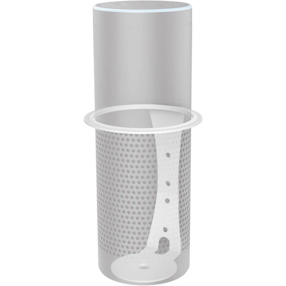 Zidni držač Hama 181523 Bijela Prikladno za (Govorni asistent):Amazon Echo, Amazon Echo Plus slika