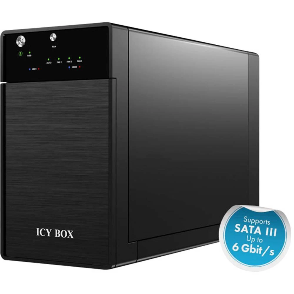 Kućište za tvrdi disk 8,9 cm (3,5 inča) 3.5 " ICY BOX IB-3620U3 USB 3.0 slika