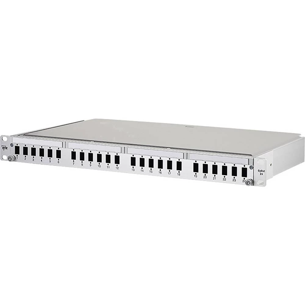 Patch Panel za optičke kablove 24 ulaza Metz Connect 1502200200-E 1 U slika