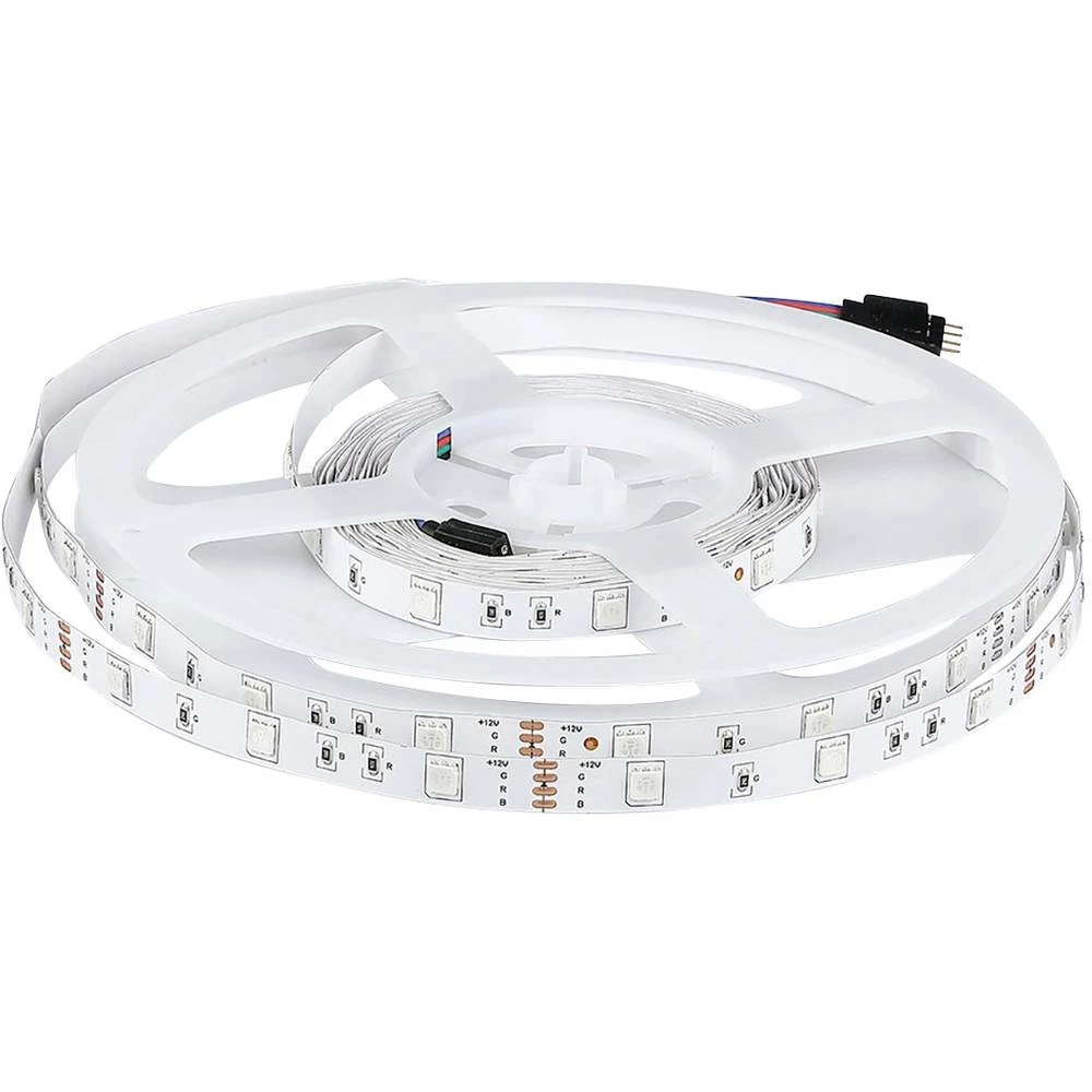 V-TAC VT-5050 30 RGB 5m 2124 LED-traka sa utikačem 12 V 5 m slika