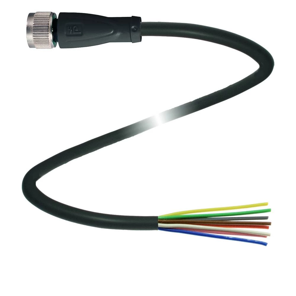 Pepperl+Fuchs 244083 utični konektor za senzor/aktivator, konfekcionirani 30 m Broj polova: 8 1 St. slika