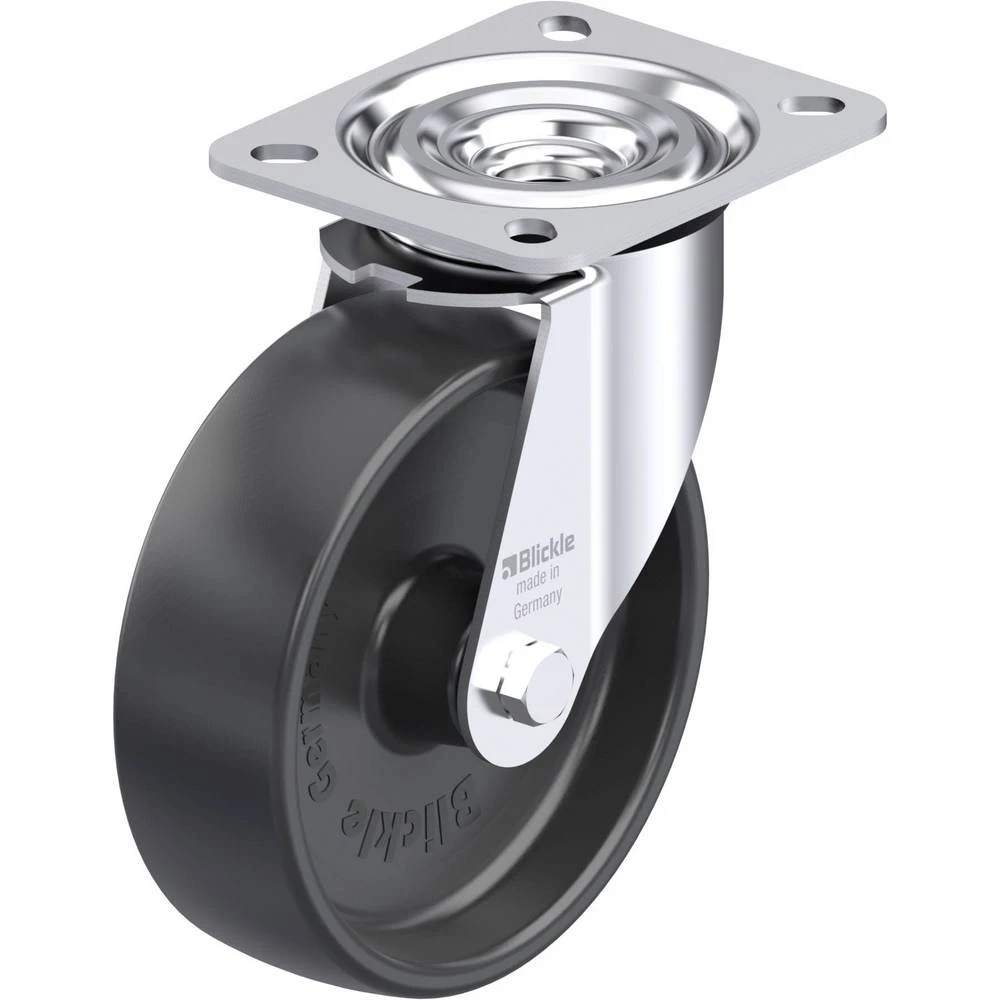 Blickle 46037 L-PP 125G okretni kotač od čeličnog lima Promjer kotača: 125 mm Nosivost (maks.): 200 kg kom. slika